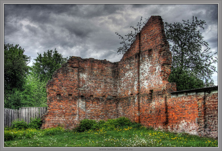 HDR развалины